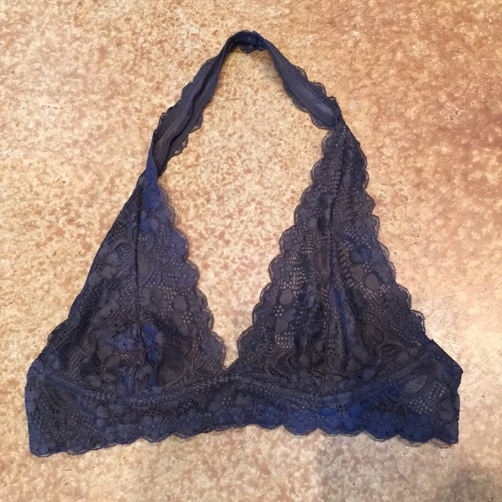 Lace bralette halter